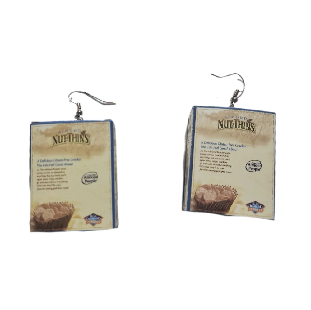 GIFTED TO CAT with BUNDLE Zuru Mini Brands ~ Tiny Handmade Earrings - Picture 2 of 2